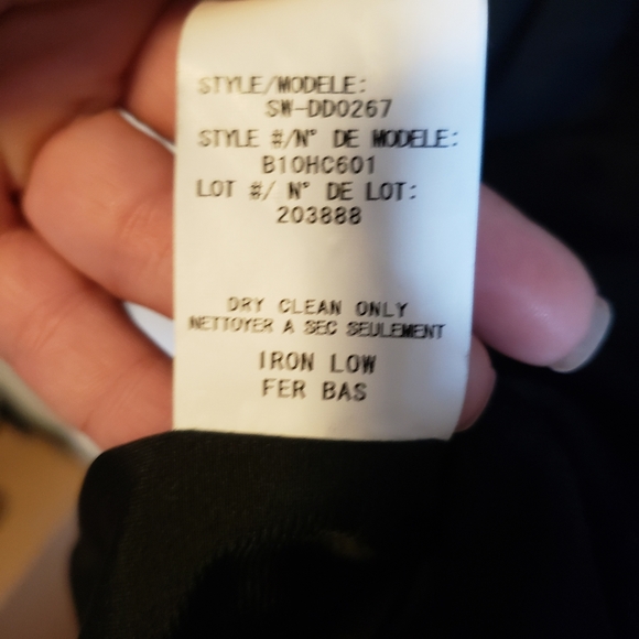 EUC Helmut Lang Wool Blend Cap Sleeve Alloy Sheath Dress - Picture 15 of 15